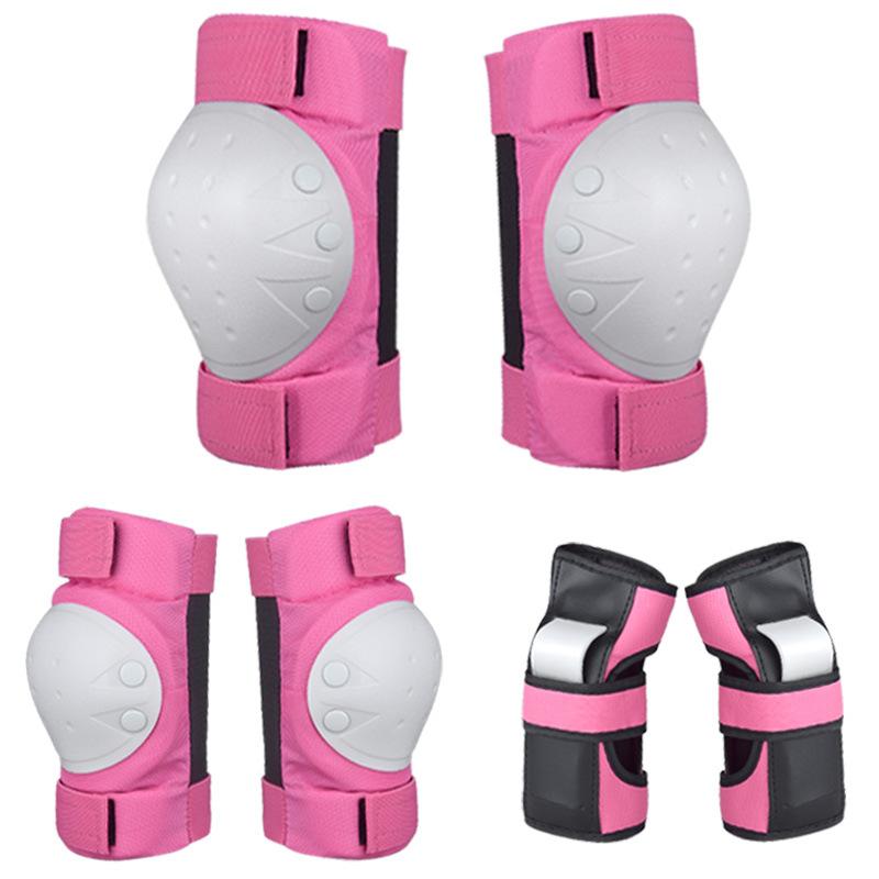 EACH Smart Outdoor Sports Protective Gear Set Adult Roller Skating Skateboard Balance Bike Gear EVA Knee Elbow Hand Pads
