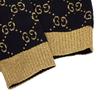 GUCCI  529193_X9W83_4921 M cardigan Navy/gold cotton mens