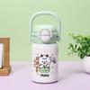 Cute Cartoon Insulated Cup 400ml Baby Water Bottle New Vacuum Cup  for Office Workers