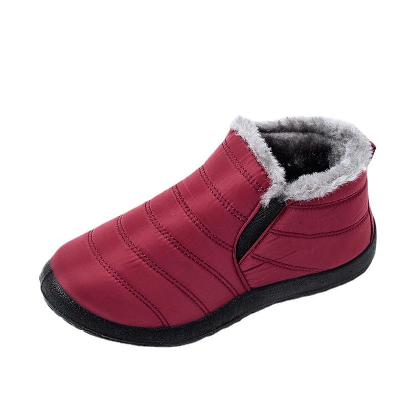 Cotton Shoe Unisex Large 36-47 Warm Cotton Shoes Soft Soled Waterproof Cotton Shoes Snow Leisure Outdoor Cotton Boots
