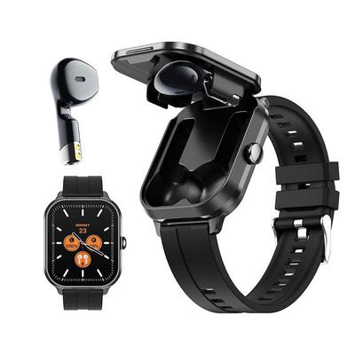 Ультратонкие смарт-часы-раскладушки со встроенными TWS-наушниками, спортивными функциями, NFC и поддержкой звонков для мужчин