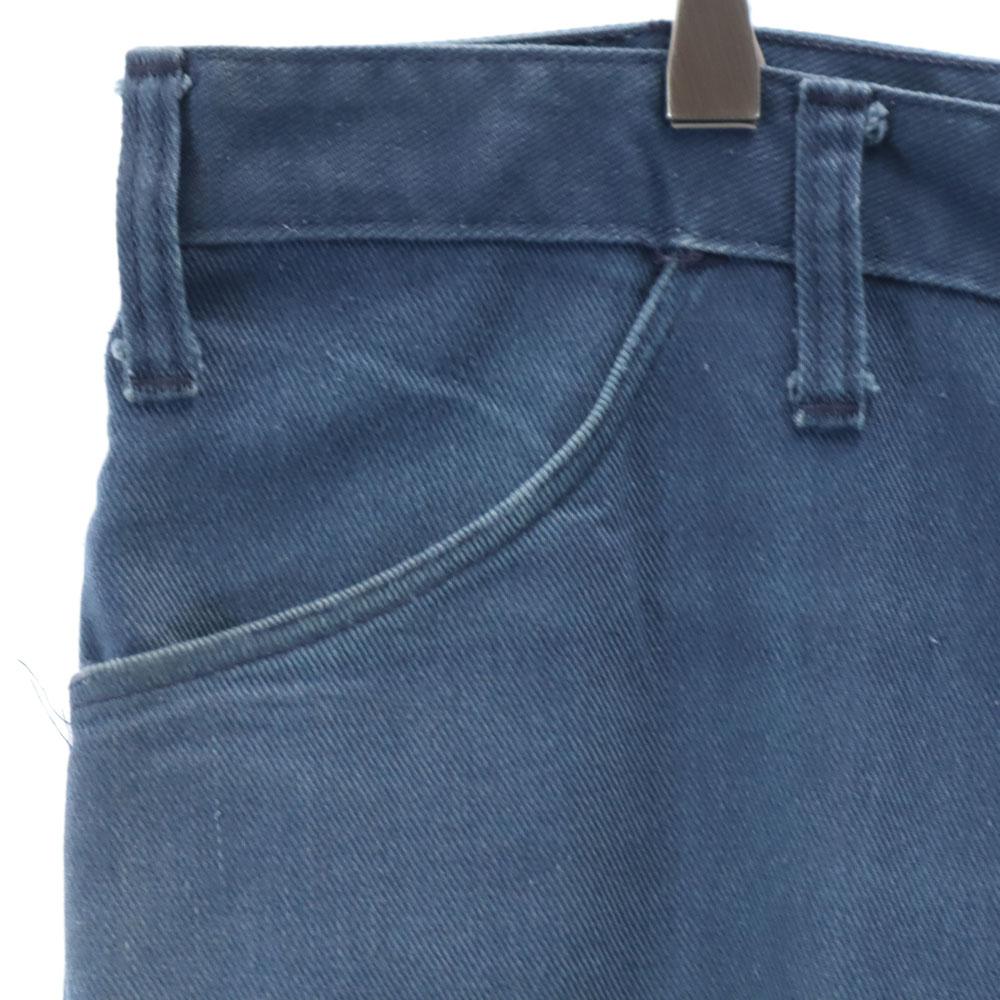 Dickies Винтажные рабочие брюки 80-х годов на молнии Talon w42 Синие Biggs Мужские Б/У