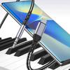 1 м плетеный нейлоновый аудиокабель USB C на 3,5 мм с повышенной прочностью и стабильностью сигнала