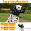 Breathable Dog Protective Mask Mesh Net Mosquito Bite Prevention Mask  Outdoor Trip Prevention