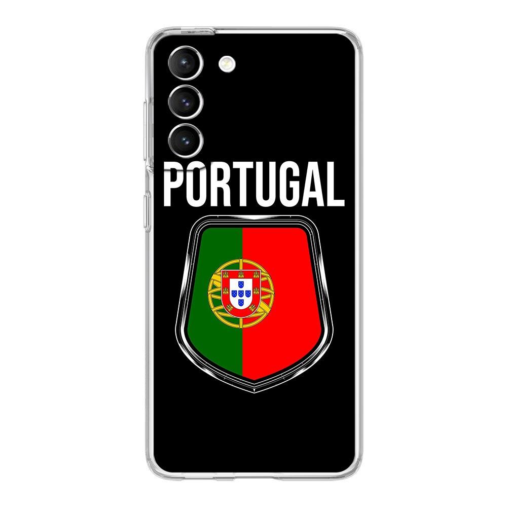 Чехол для телефона с флагом Португалии Soccer 7 для Samsung Galaxy S22 5G S20 Ultra S21 FE 5G S10E S9 S8 S10 Plus Note 20 10, мягкий прозрачный чехол