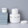 20/30/50/100/150/250 мл многоразовые бутылки, дорожная банка для крема для лица, лосьона, косметический контейнер, белая пластиковая пустая банка для макияжа, горшок