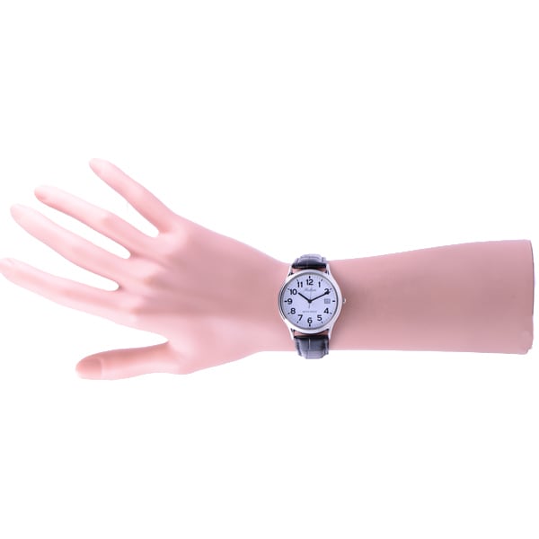 Citizen Мужской D014-304 ( Смотреть Q&Q День) Круглые часы, черные, аналоговые