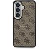 Guess 4G Embossed Ring MagSafe case for Samsung Galaxy S26 brown