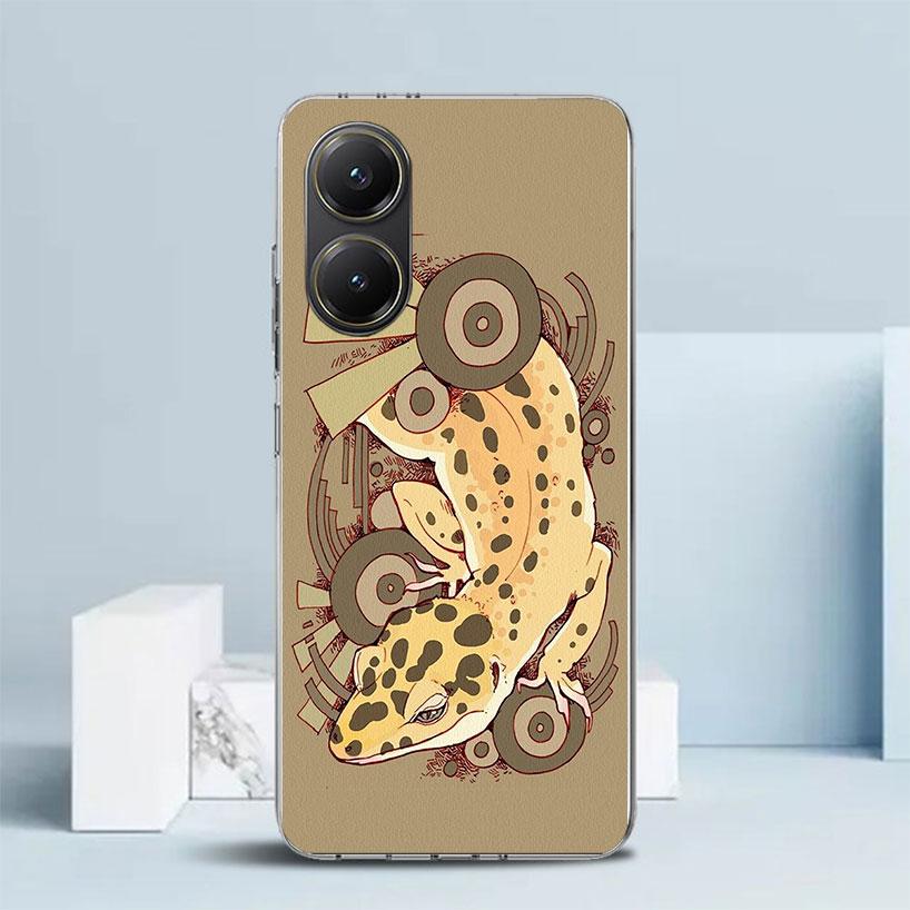 Lizards Geckos Soft Cover for Xiaomi Poco F7 Ultra X7 X6 X5 Pro M7 Phone Case Redmi 15 15C 13 13C 12 12C 10 10C Print Shell Poco
