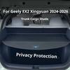 For Geely EX2 Xingyuan 2024-2026 Rear Trunk Cover Retractable Cargo Shade Privacy Guard