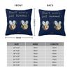 Don'T Worry Just Hummel Bumblebee Square Pillowcase Polyester Linen Velvet Printed Zip Decorative Throw Pillow Case Room Cover