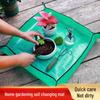 Thickened Waterproof Double-Sided Gardening Mat for Repotting and Soil Mixing.