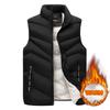 Vest Men Fleece Warm Waistcoat Padded Mens Vests Male Sleeveless Jacket Casual Thickening Coats Plus Size