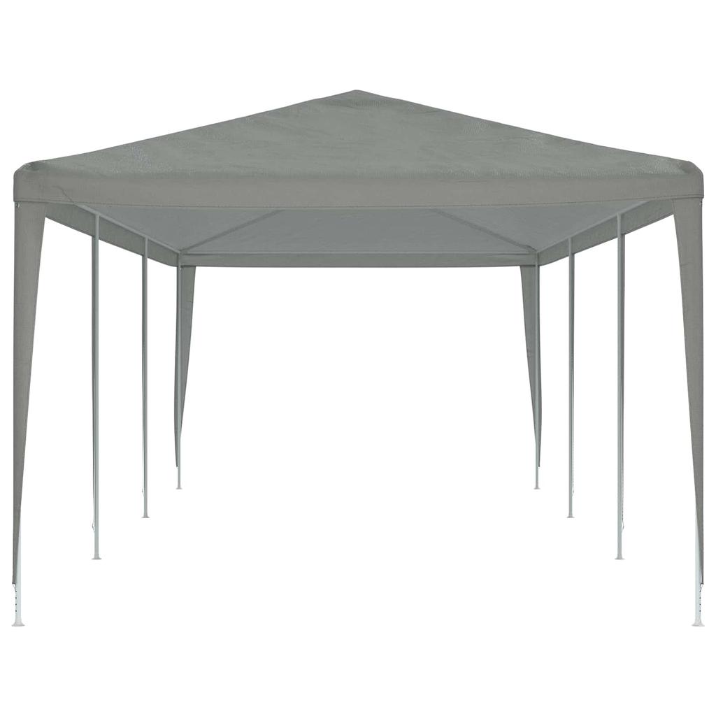 Outdoor Party Tent Light Gray 900 x 300 x 255 cm PE and Steel