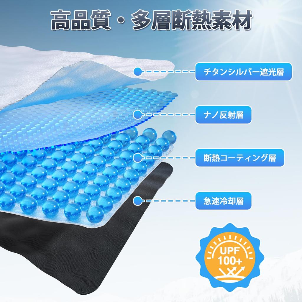 from Improved Mozan Nissan Roox B40 Series Dedicated Sunshade Windshield Shade Umbrella Parasol Umbrella Type Sunshade UV Cut 10 Ribs Fiberglass