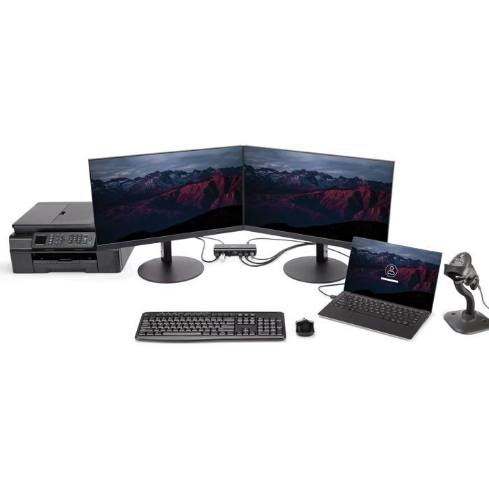 HUB - STARTECH.COM - ST7300USB3B - USB 3.0 Hub with Power Supply - 7 Ports