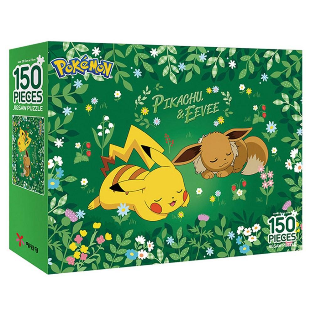 Пазл Pokemon 150 Лес Пикачу и Иви