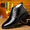 Мужские хлопковые ботинки для активного отдыха, модные ретро-ботинки для людей среднего и пожилого возраста, мягкие противоскользящие мужские зимние бархатные теплые зимние ботинки