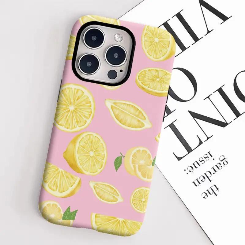 Стиль милой девушки лимон яблоко 17 чехол для мобильного телефона iPhoneAIR противоударный и износостойкий 13promax чехол-книжка