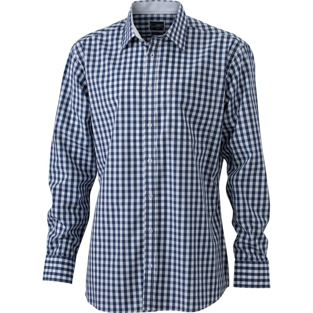 James and Nicholson Mens Checked Shirt