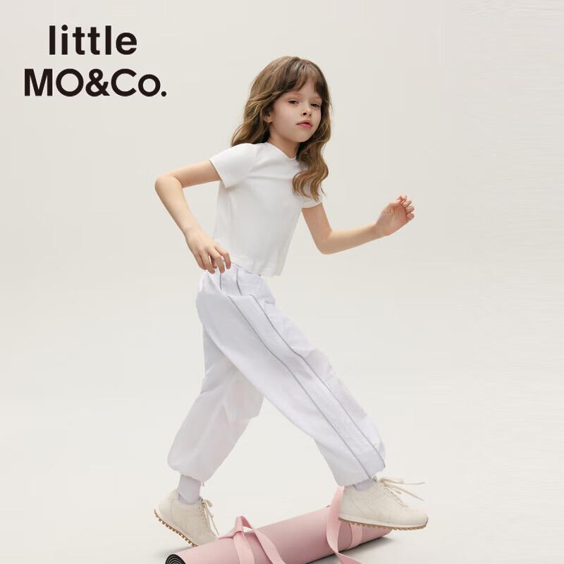 little MO&Co. Kids' Autumn Fashion Parachute Cargo Pants