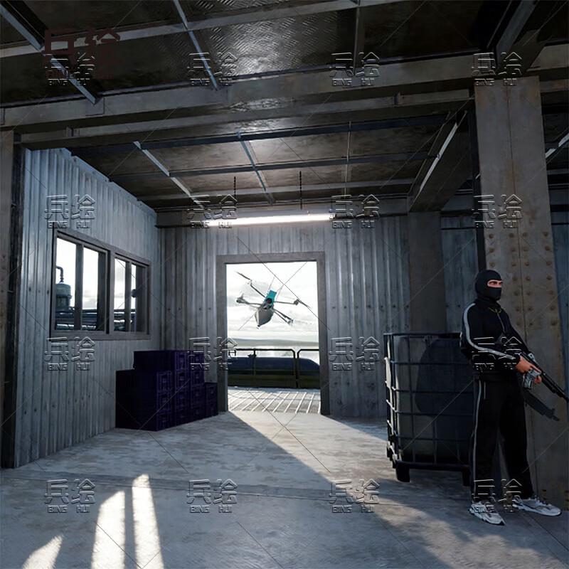 VR Drone Simulation Training System