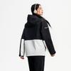 Li Ning Sports Casual Loose Simple Hooded Windbreaker Unisex Upperwear Black Gray AFDUC59-3