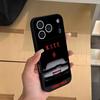 Чехол для телефона Knight Rider KITT для IPhone 17 Air 16 E Pro Max 15 14 13 Mini 12 Pro 11 Max Plus Черный Мягкий