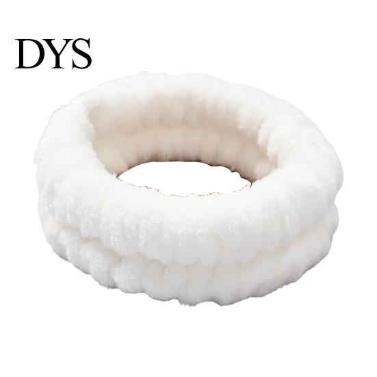 Повязка для спа-процедур на голову Super Soft Fabric Хорошая эластичность Яркие цвета для умывания лица Фланель Женская повязка для макияжа лица и душа
