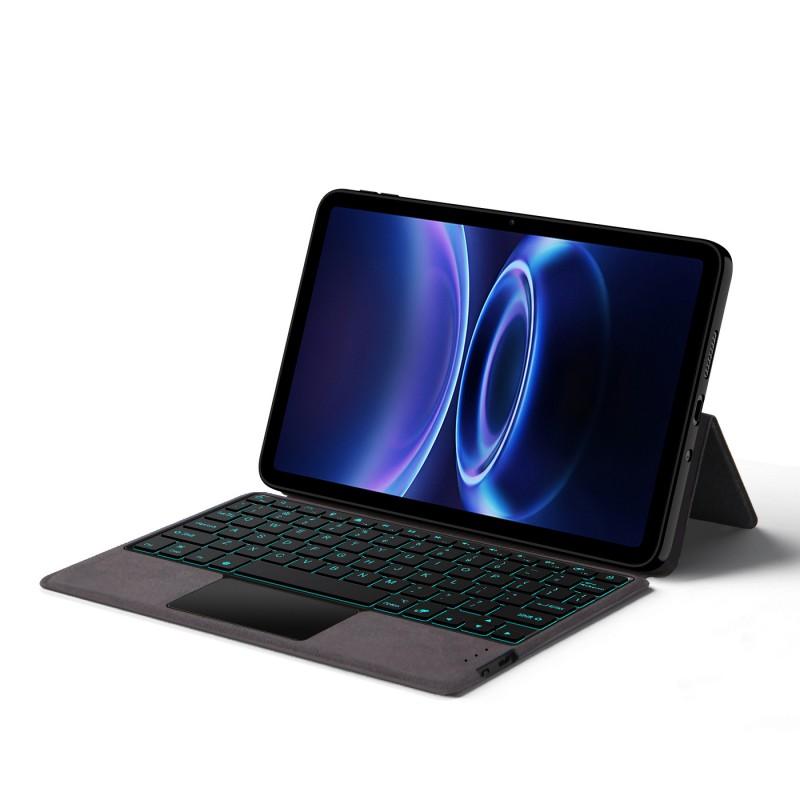 Redmi Pad 2 SE 9.7 Inch Keyboard Case With Bluetooth Touchpad Tri-Fold Stand Sleep/Wake PU Leather Cover