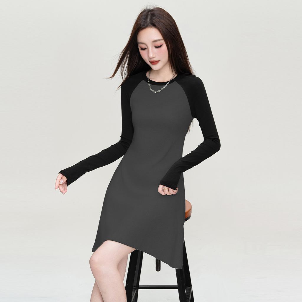 2025 Contrasting High Waisted Dress