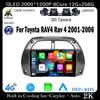 For Toyota RAV4 Rav 4 2001-2006 Android 14 IPS/QLED Car Radio Multimedia Video Player Auto Audio Stereo GPS Carplay