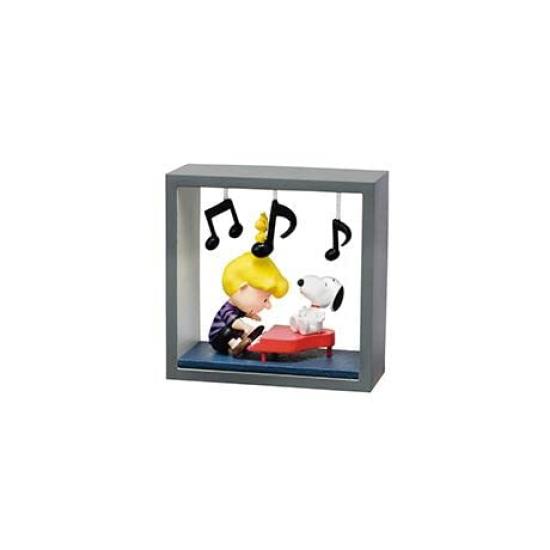 RE-MENT Коллекция комиксов PEANUTS SNOOPY ~День из жизни SNOOPY~ КОРОБКА, 6 видов, 6 штук