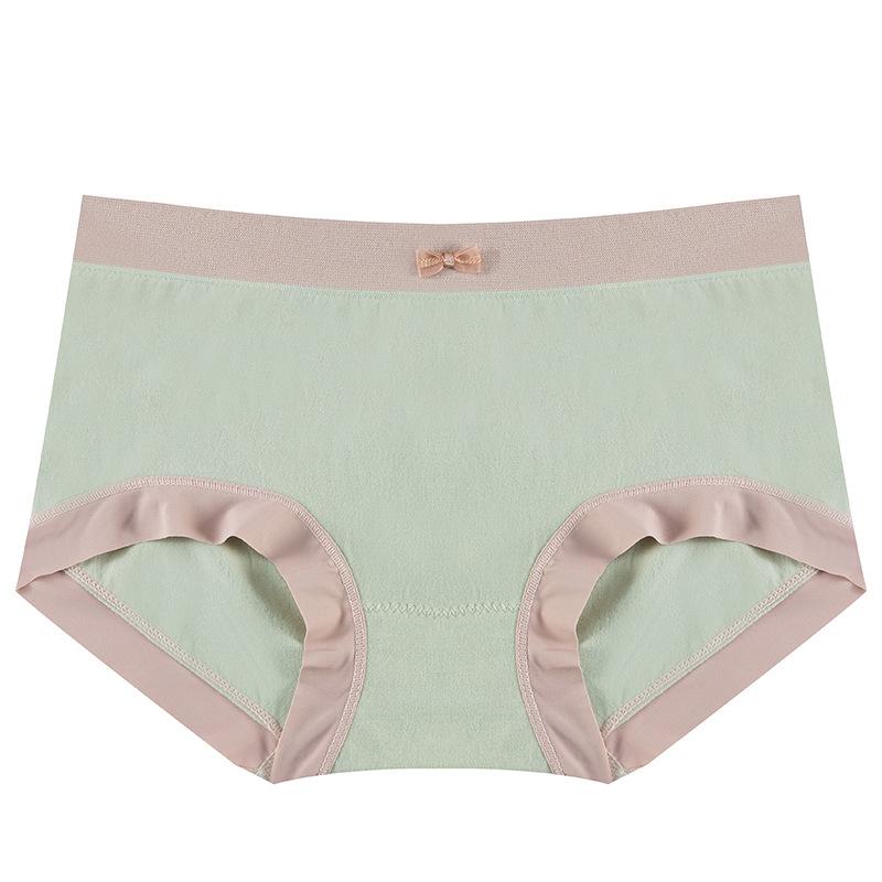 Трусики без следов, женские трусы, антибактериальное нижнее белье в области промежности, треугольные брюки