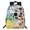 Школьный рюкзак Battle Backpack для Dream Island с принтом