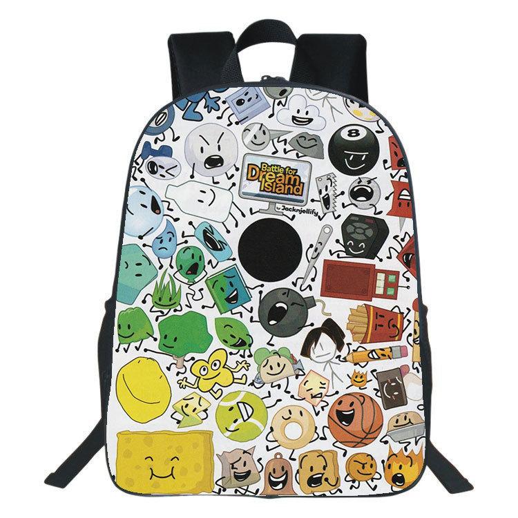 Школьный рюкзак Battle Backpack для Dream Island с принтом