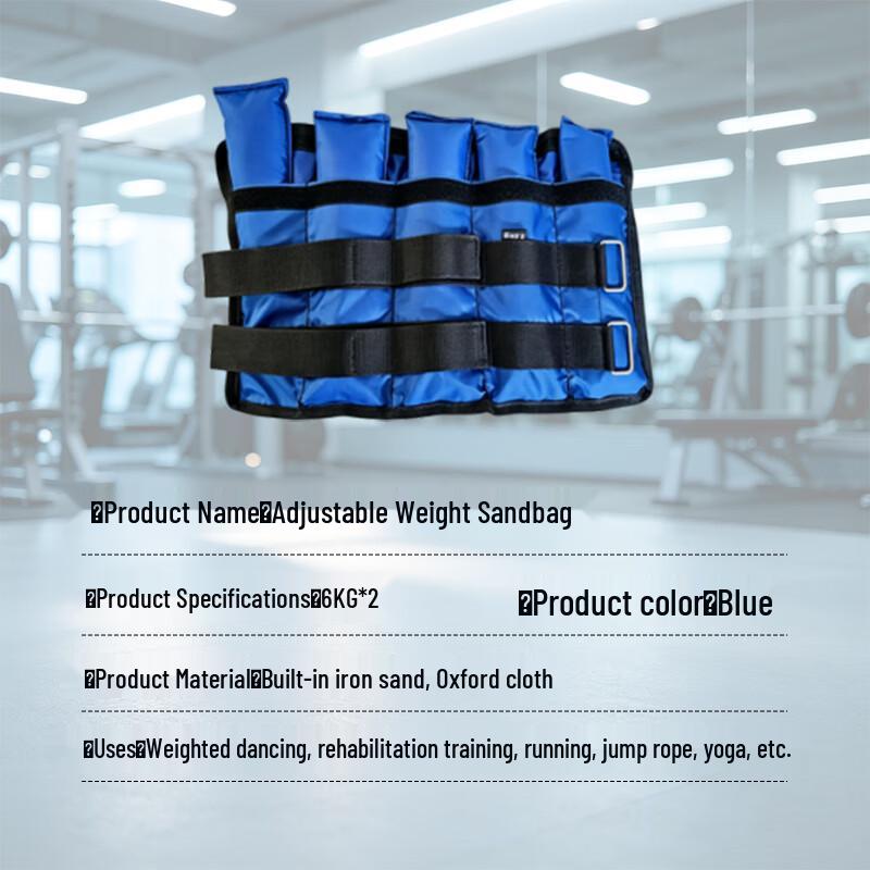 Hansheng Adjustable Weighted Sandbag Ankle and Wrist Weights