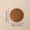 Magnetic golf ball circular marker, golf positioning clip, field fixed point marker