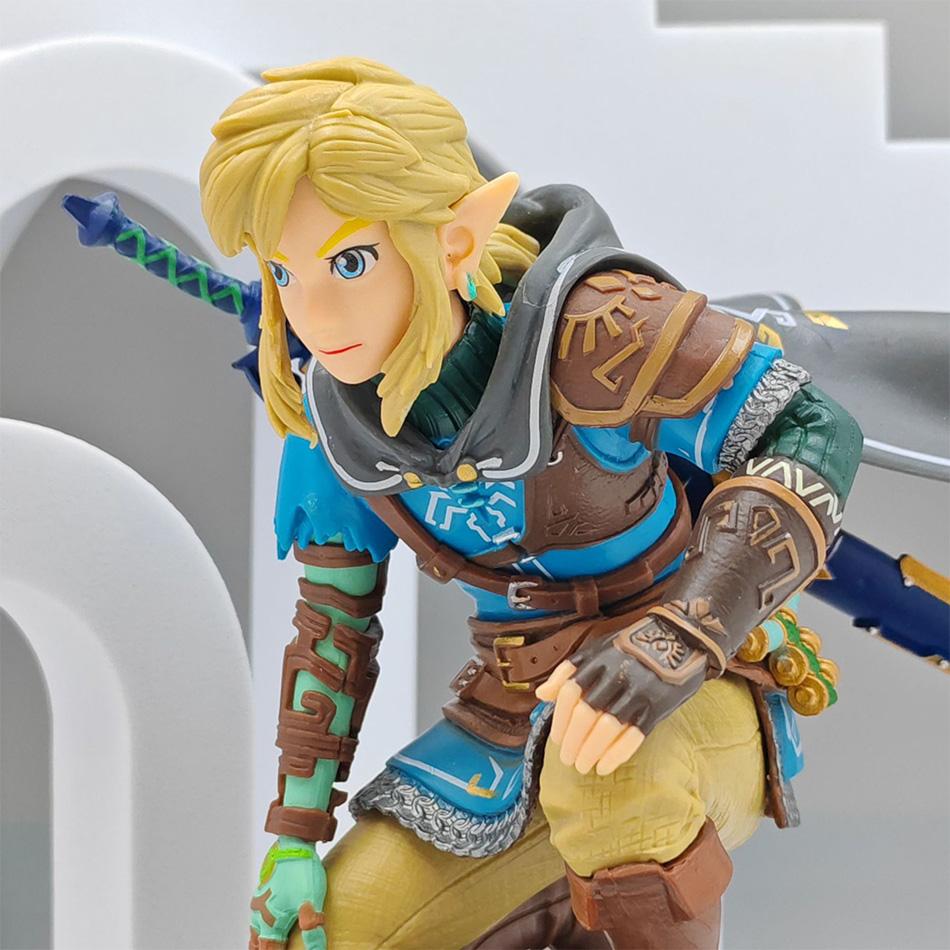 12CM The Legend of Zelda: Link's Awakening Kingdom Of Tears Skyward Sword Link Model Anime Cartoon Model Toy Gift