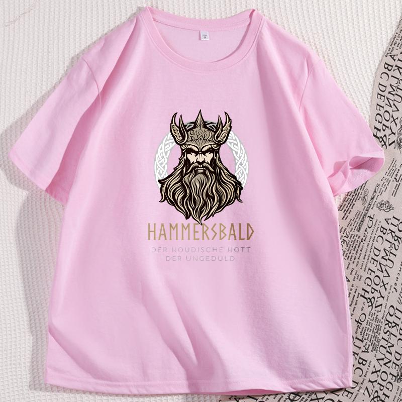 Vintage Head God Tshirt Casual Round Neck Cotton Short Sleeve Tshirt Streetwear Loose Fit Graphic Tee Mens Clothes Streetwear