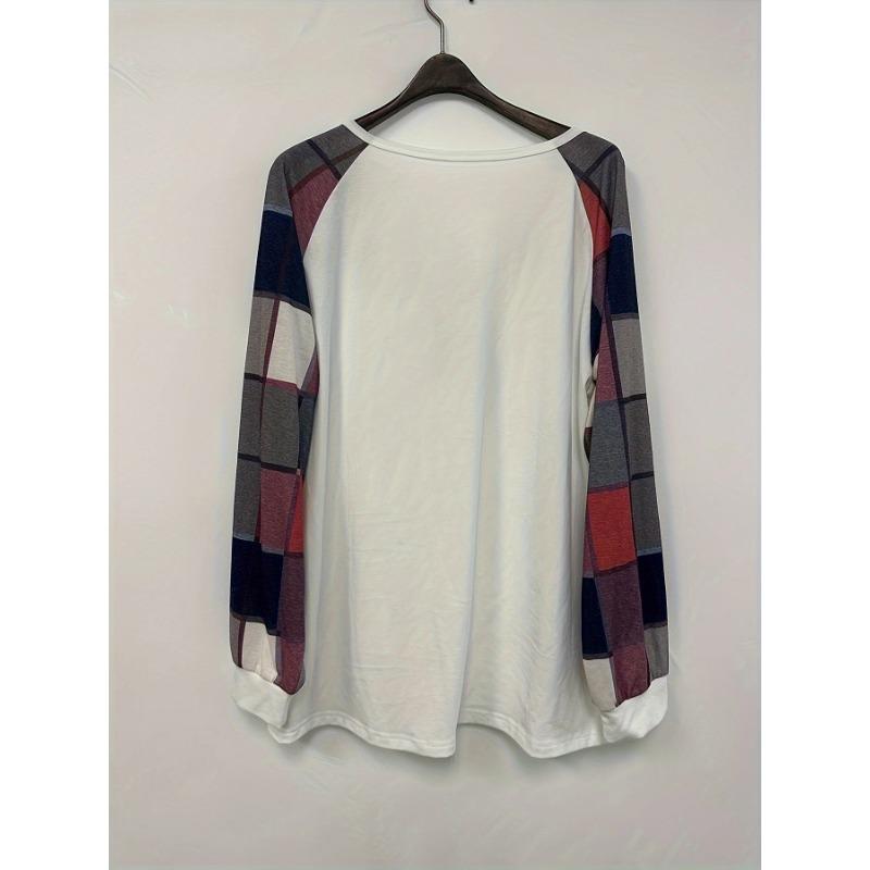 Блузка женская футболка с длинным рукавом и пуговицами, модная повседневная