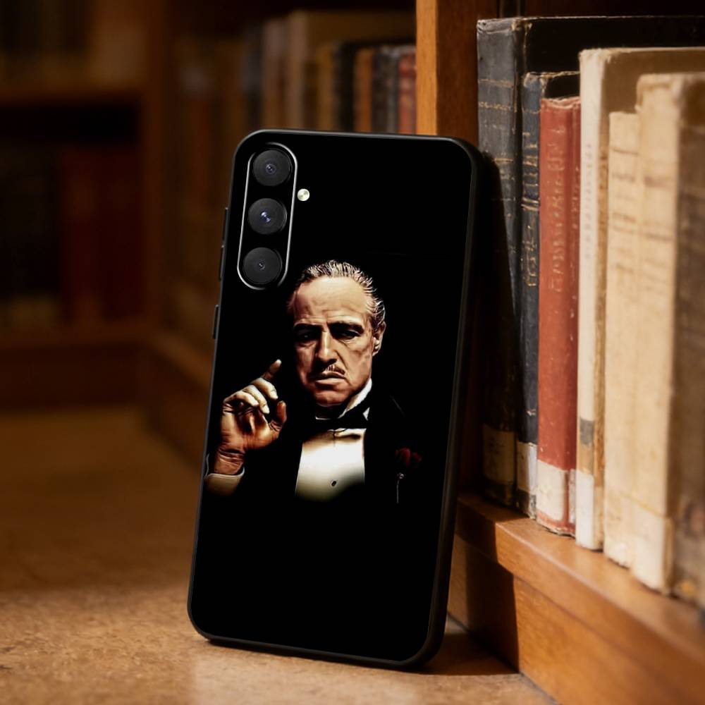 The G-Godfather Phone Case For Samsung S26,S25,S24,S23,S22,S21,Ultra,Plus,FE Black Soft Cover