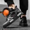 Мужская обувь Кроссовки Высокие мужские повседневные туфли Роскошные дышащие мужские туфли для ходьбы Трендовая кожаная обувь для мужчин Беговые кроссовки Мужская обувь