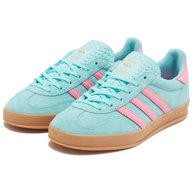 adidas Оригинальные Gazelle Удобные Дышащие Низкие Кроссовки Женские Кроссовки Синие IH0690