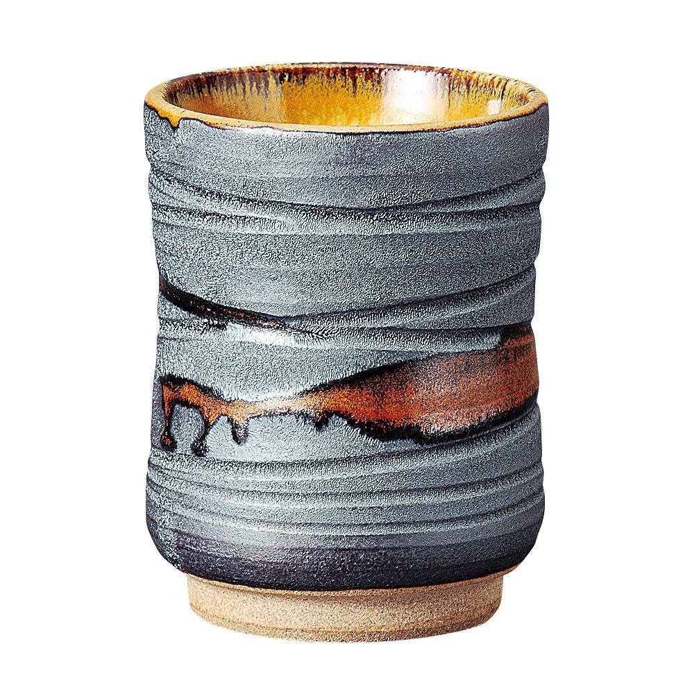 Чашка для горячей воды для суши Sohougama Tetsuryu большая 8×10,5 см 486-02-543