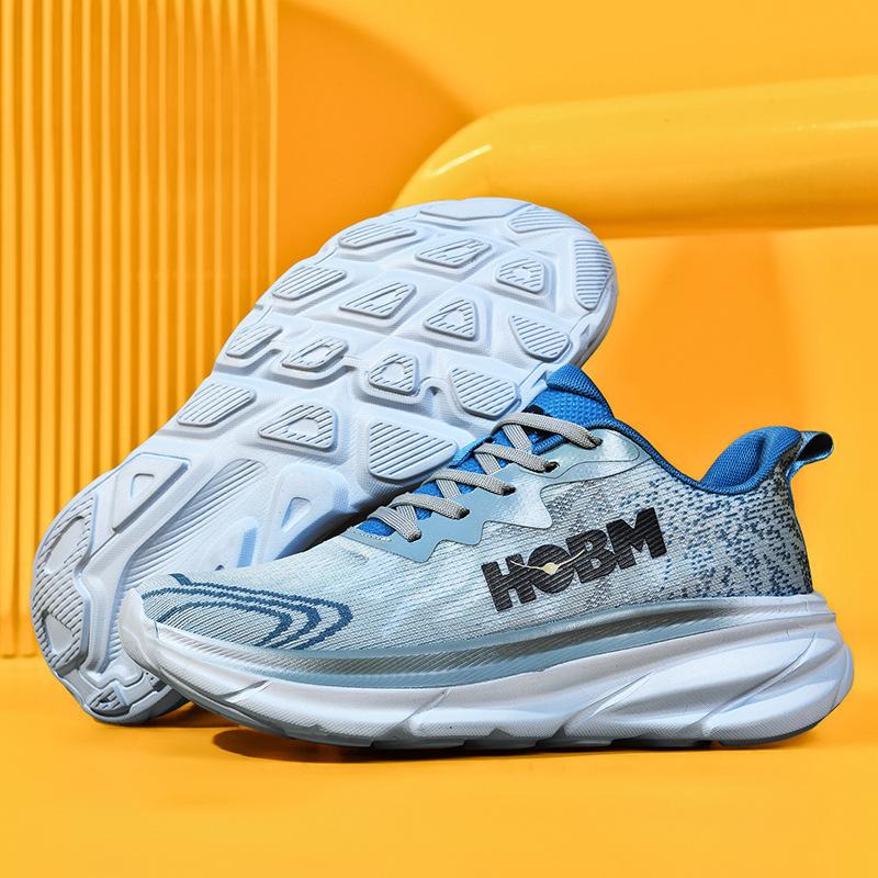 Large Size Korean Version of Fashion Men's Shoes Sports Shoes Men's New Casual and Lightweight Running Shoes Trendy Couple Basketball