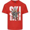 Ski Queen Funny Skiing Winter Sports Unisexs Light Cotton TShirt