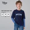 Disney Детская футболка с длинным рукавом, имитирующая двойку