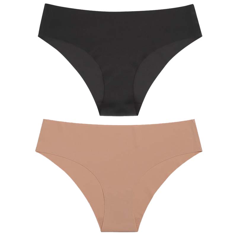 2 шт./лот сексуальные женские трусы без следов ледяного шелка нижнее белье с низкой талией спортивное белье женское нижнее белье трусы