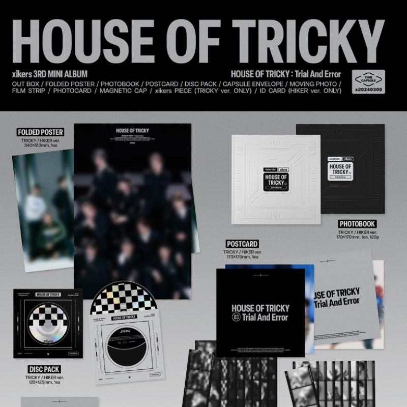 Xikers   House Of Tricky  Trial And Error  3rd Mini Album
